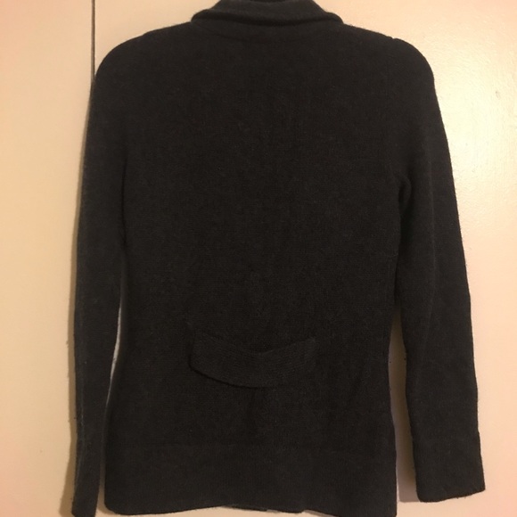 Navy Blue Cashmere Sweater - Picture 2 of 3